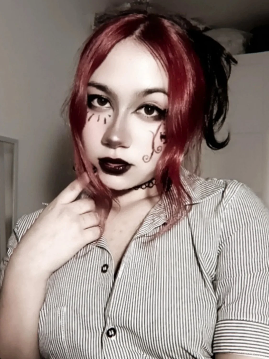 Big Boobs Goth Emo teen Fucked image 3