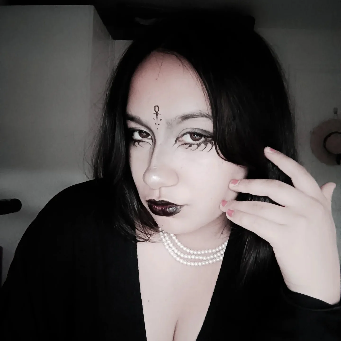 Big Boobs Goth Emo teen Fucked image 36