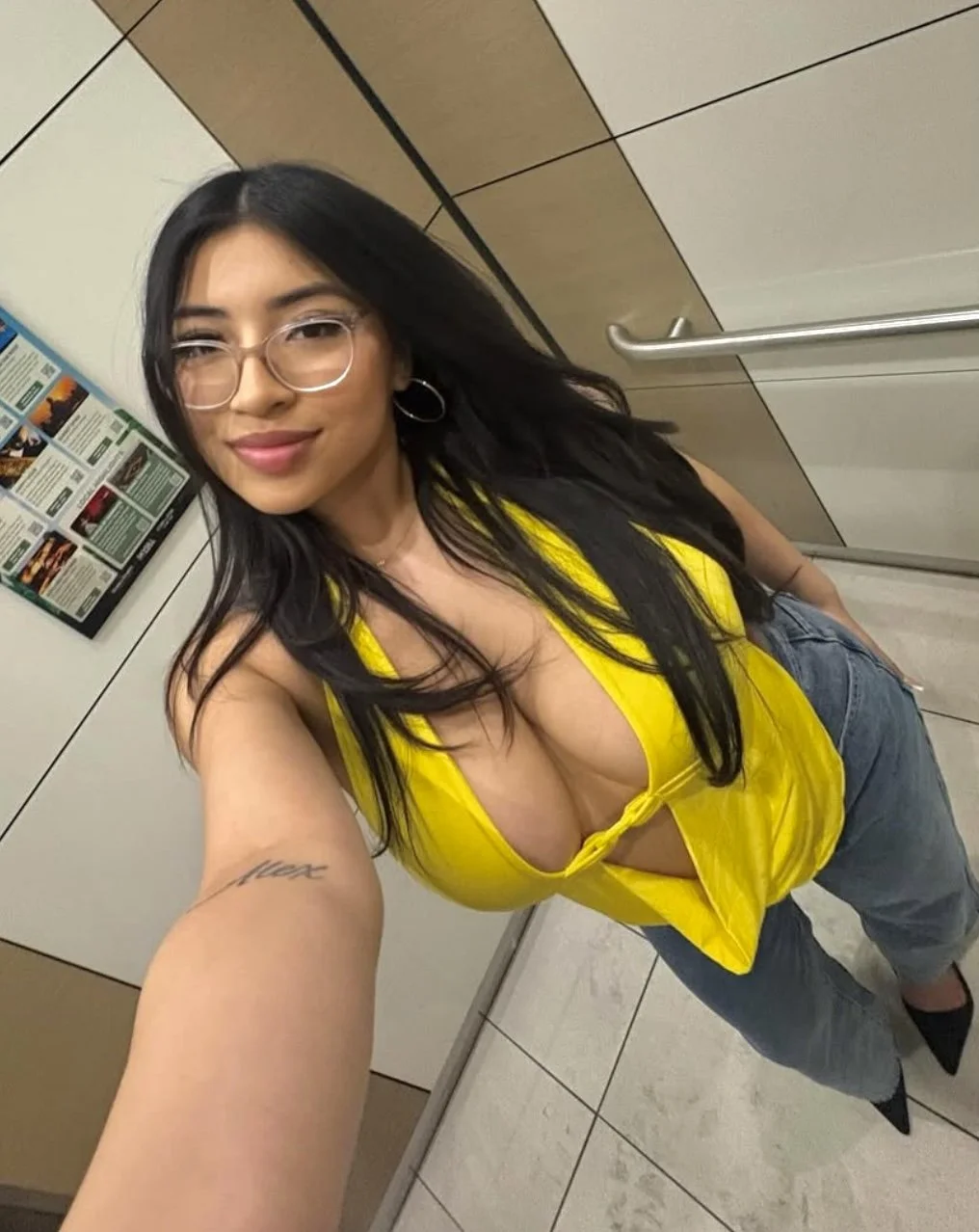 Sexy irl latina with perfect natural meat hangers is certified breeding material image 14