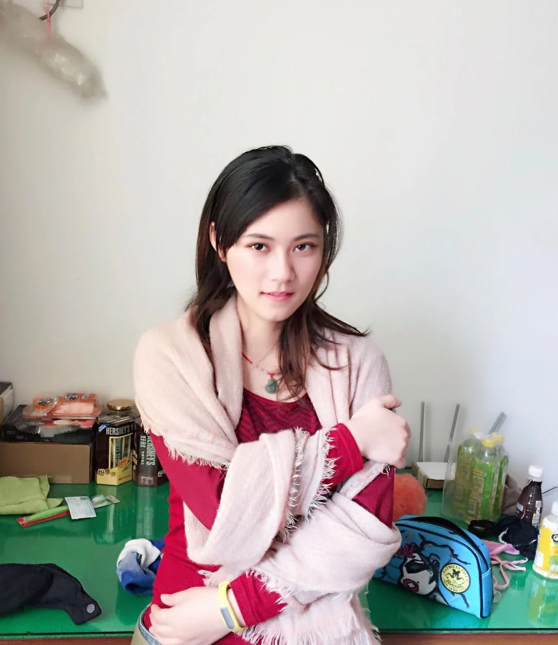 Beautiful Asian nurse enjoys On and Off image 3