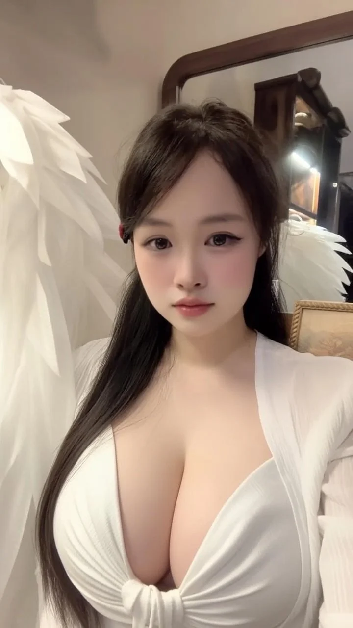 asian whore show off her big tits image 1