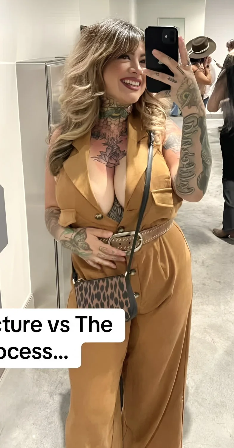 Thick tatted irl latina milf & her MASSIVE mommy milkers deserve to be drenched in cum image 16