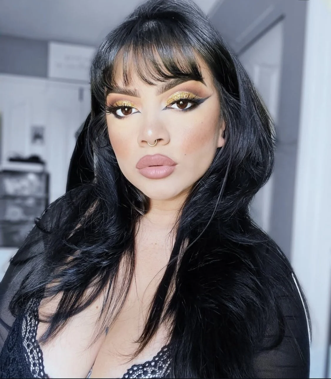Thick tatted irl latina milf & her MASSIVE mommy milkers deserve to be drenched in cum image 22