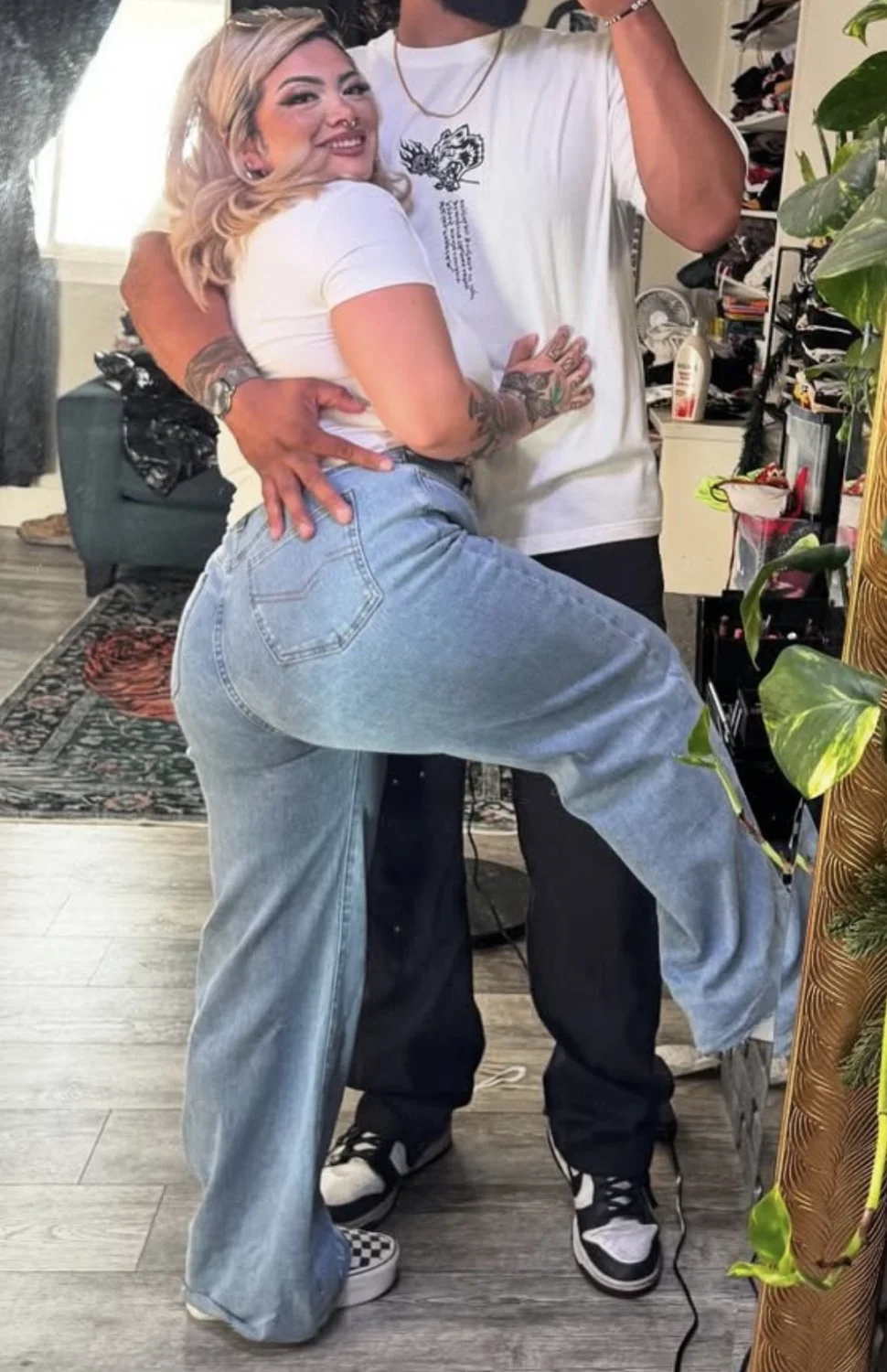 Thick tatted irl latina milf & her MASSIVE mommy milkers deserve to be drenched in cum image 23