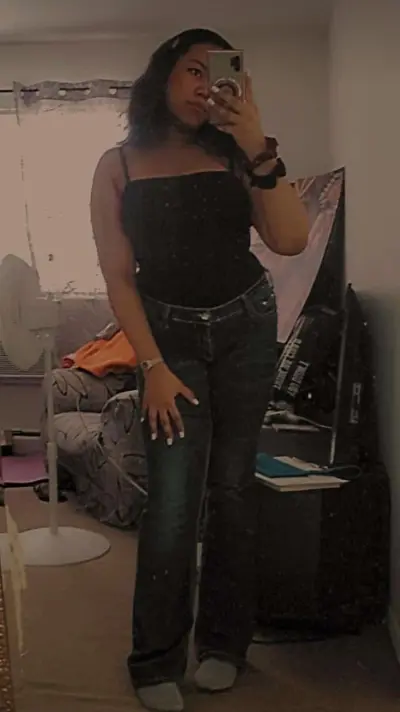 Sexy jamaican bitch Amanda with some busty tits cover image
