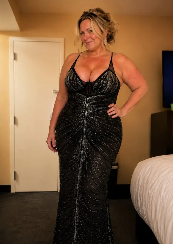 Big Tit Pawg Cougar has a beautiful cumface image 6