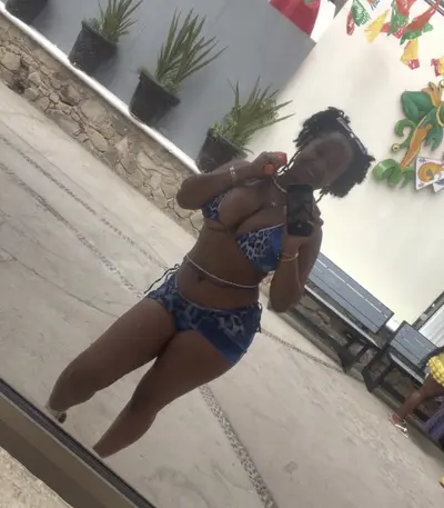 College ebony girl with huge tits cover image
