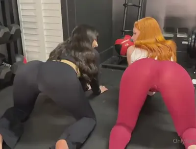 2 Bitches share Bwc in the Gym Pov cover image