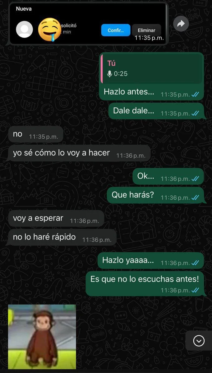 El novio le encanta ser cornudo que rico 😋 image 10