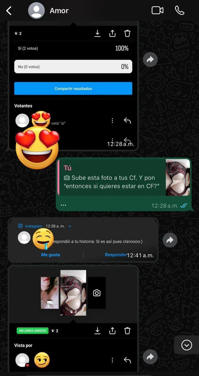 El novio le encanta ser cornudo que rico 😋 image 2