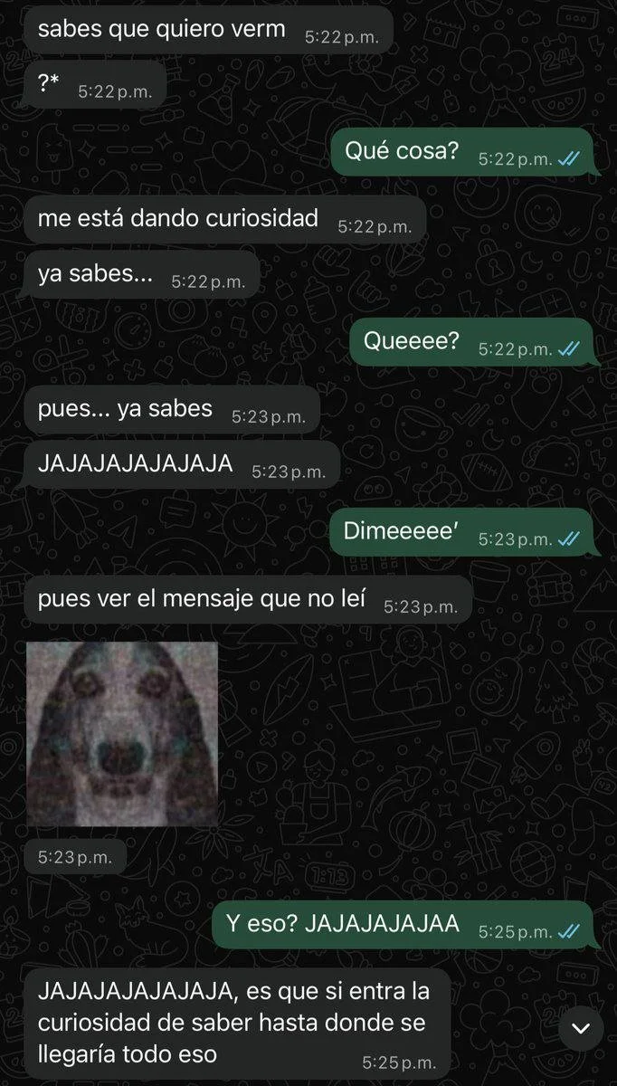 El novio le encanta ser cornudo que rico 😋 image 6