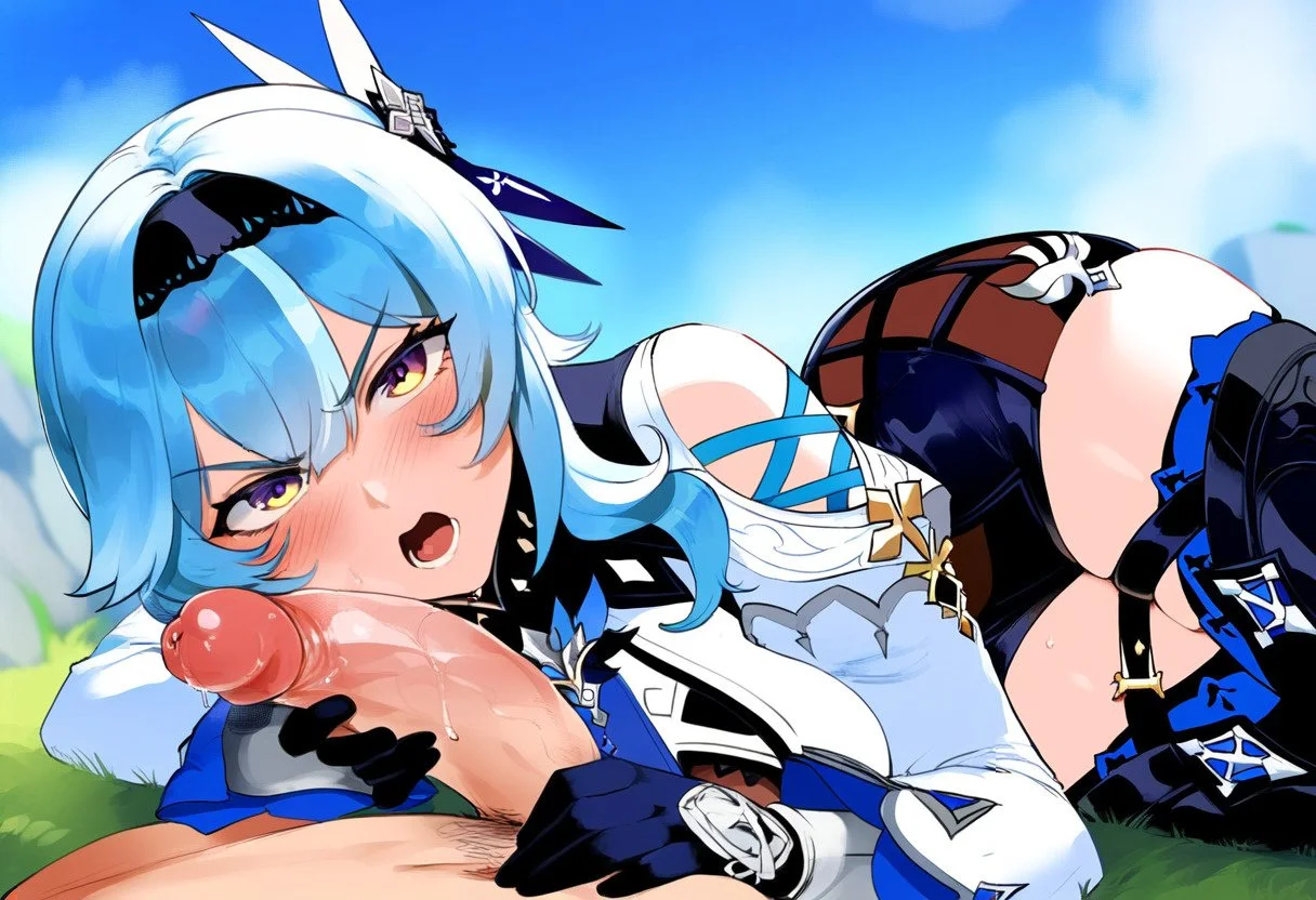 Eula [Anal Sex + Public Sex] - Genshin Impact image 22