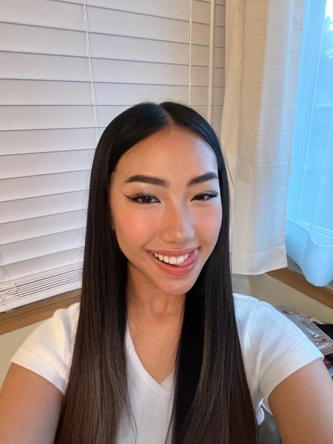 Hmong ABG Slut Can't Keep Her Mouth Closed 4 Gooners! 🤤 Ripe Asian Beauty Opens Wide! Kashia Vang🔥 image 10