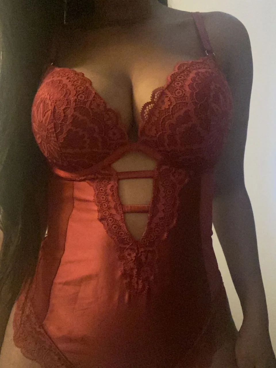Ebony girlfriend leaked in lingerie image 8