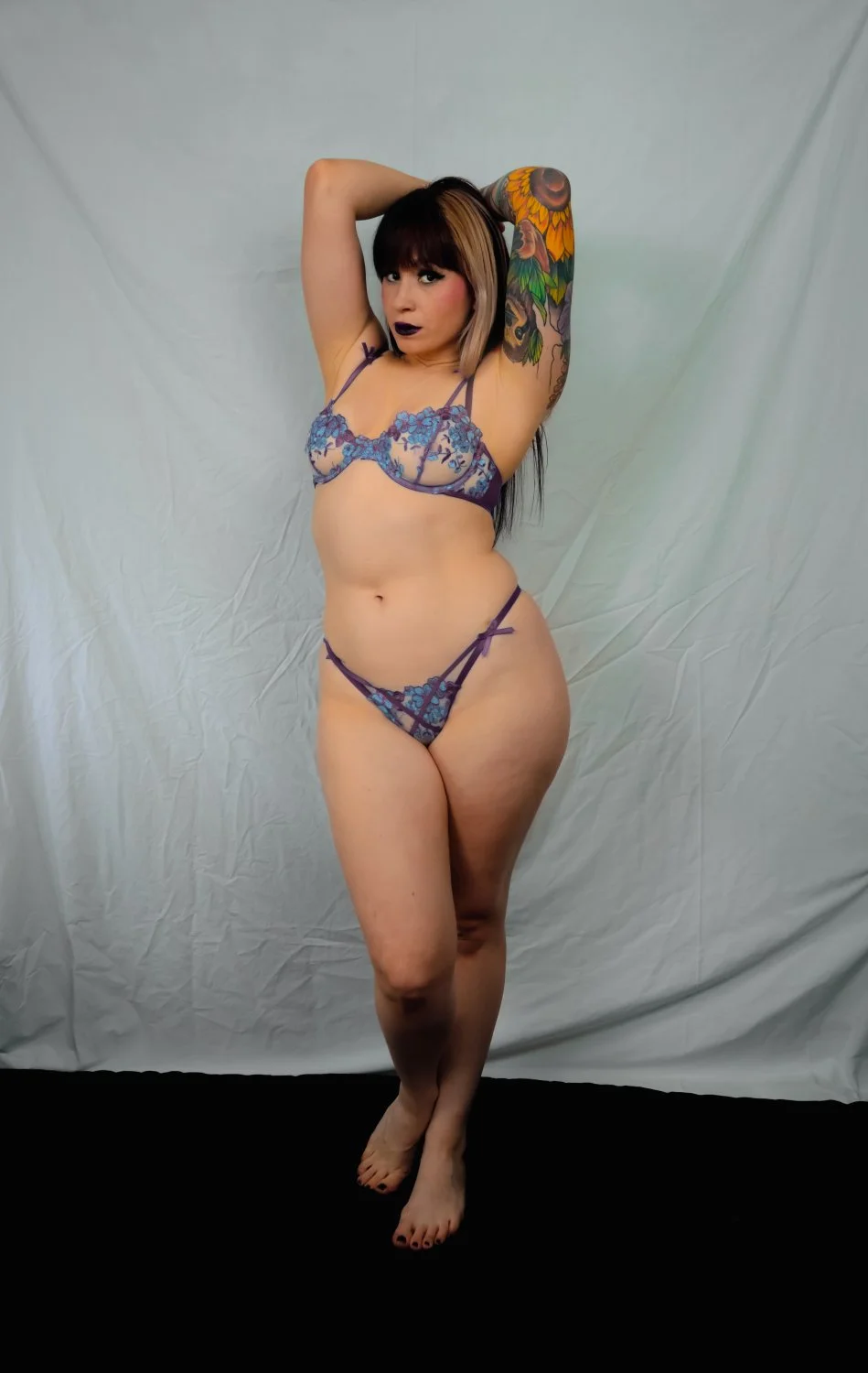 Sunfyre blue lingerie image 13