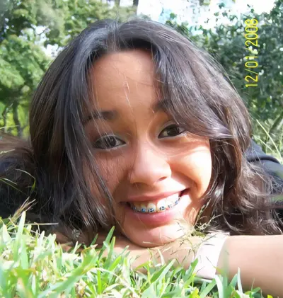 Cute lstina with braces cover image