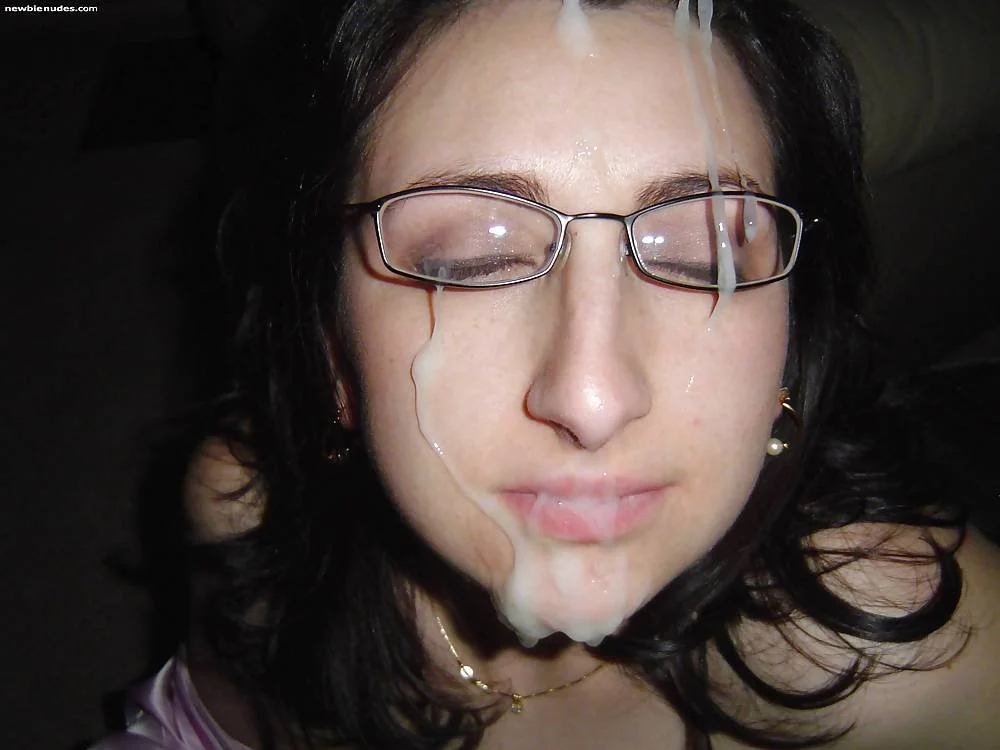 Amateur facial cumpilation image 2