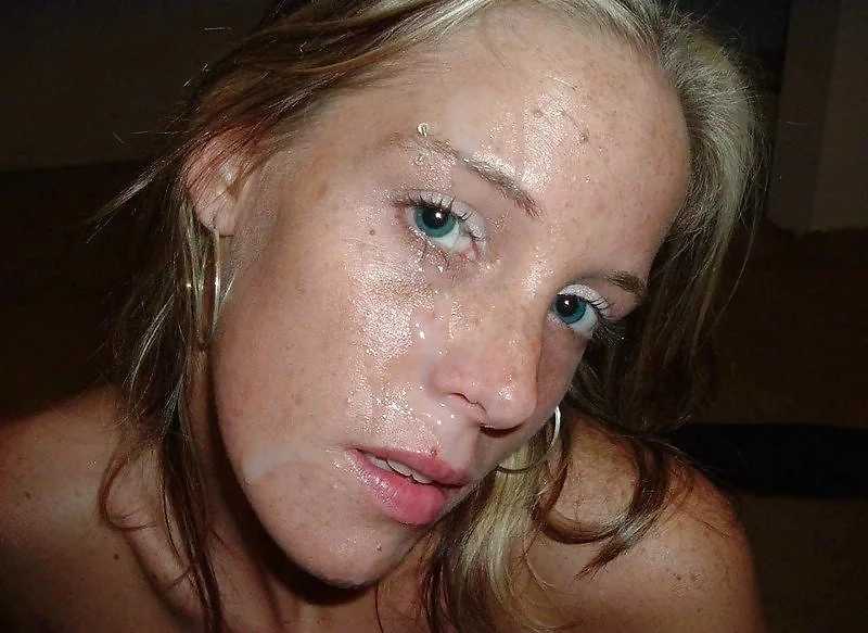 Amateur facial cumpilation image 36