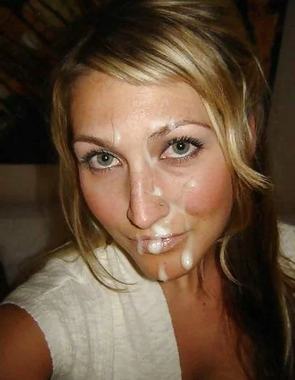Amateur facial cumpilation image 4