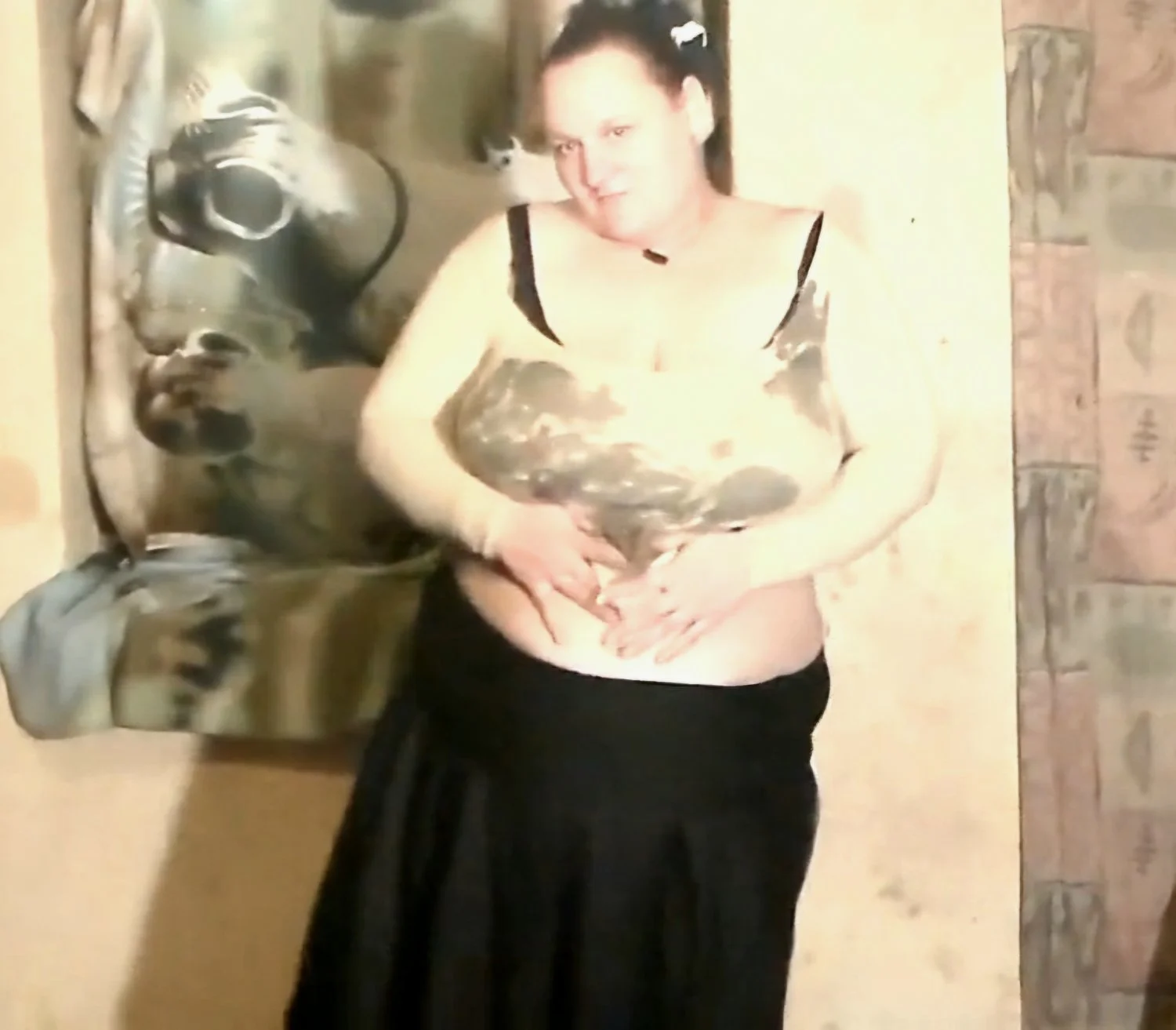 Fat BBW Wife Strips and Masturbates main image