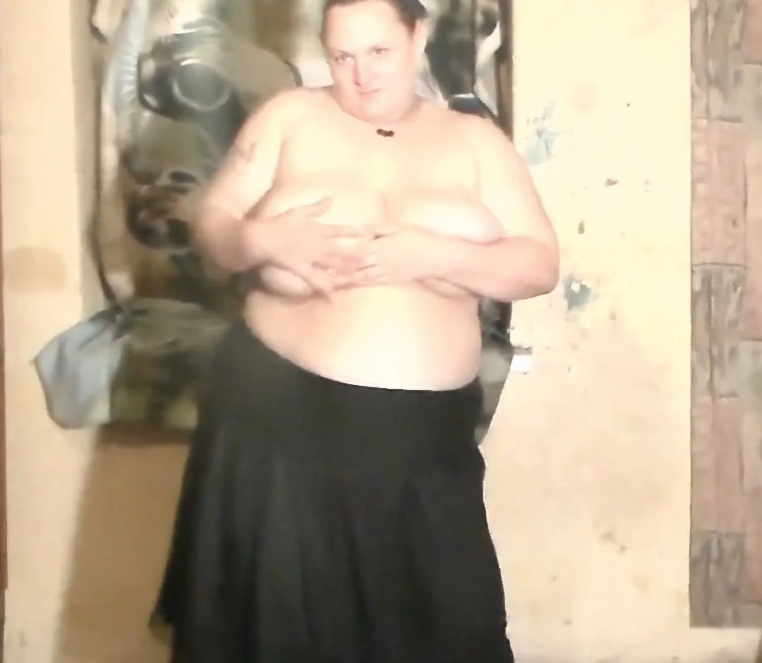 Fat BBW Wife Strips and Masturbates image 2