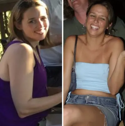 Abigail looks a bit w@sted flashing her tit & shaking her ass at the bar cover image