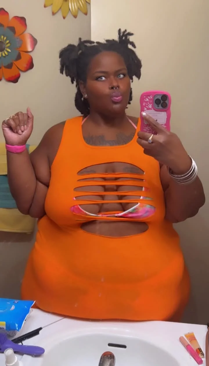 Cute Chunky Ebony Bbw Dat Luv Her Ass Out I'd Beat That Asshole Up & I Would Not Pull Out 103 image 11