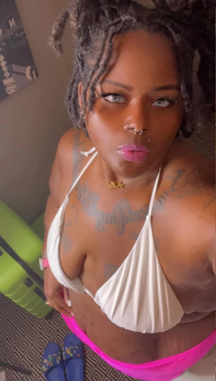 Cute Chunky Ebony Bbw Dat Luv Her Ass Out I'd Beat That Asshole Up & I Would Not Pull Out 103 image 18