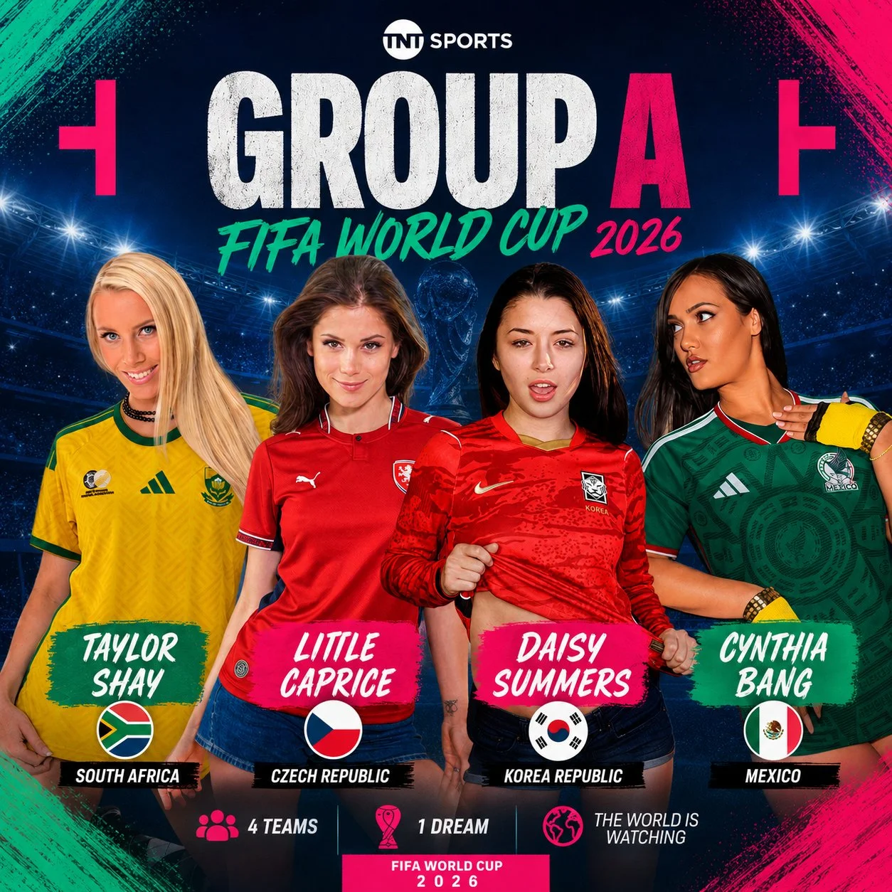 Pornstars World Cup Group A main image