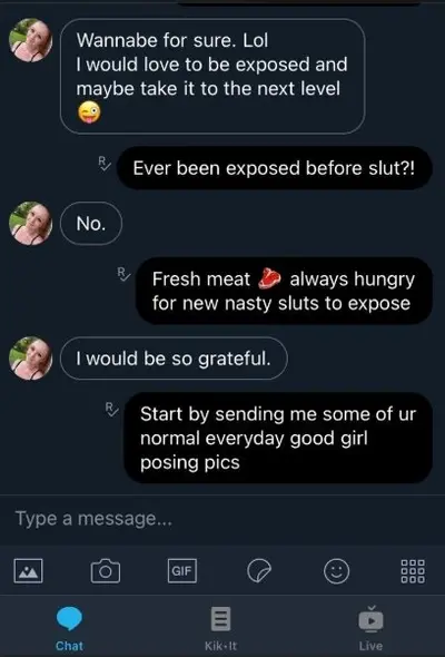I thought she looked innocent,turns out she loves stretching & fisting her cunt cover image