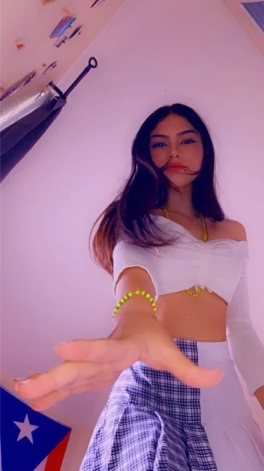 Latina slut from school loves to show off IRL image 12