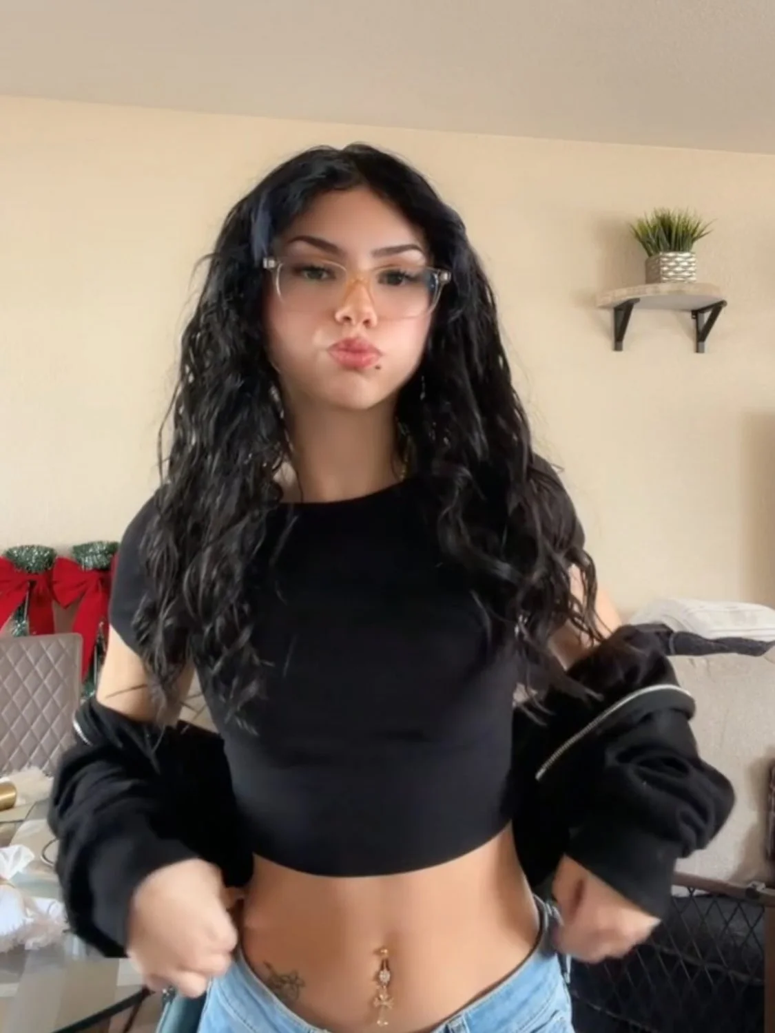Latina slut from school loves to show off IRL image 16