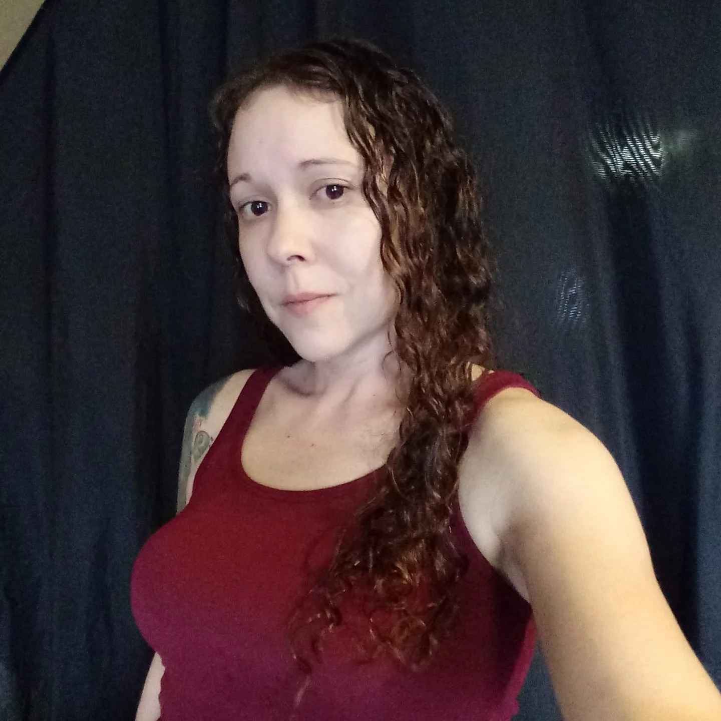 LadyVader420 Giving Sloppy Blowjob To Big Black Cock image 10