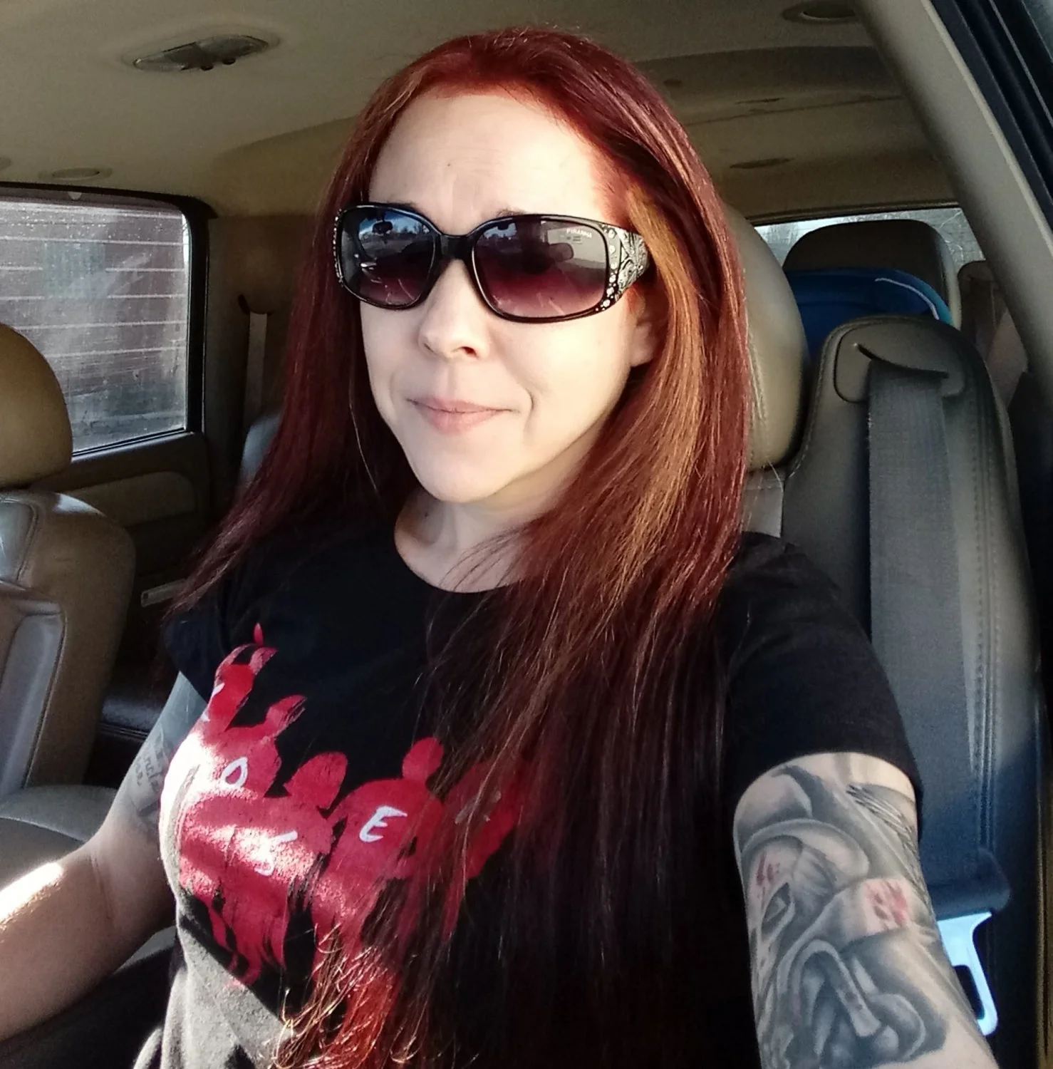 LadyVader420 Giving Sloppy Blowjob To Big Black Cock image 17