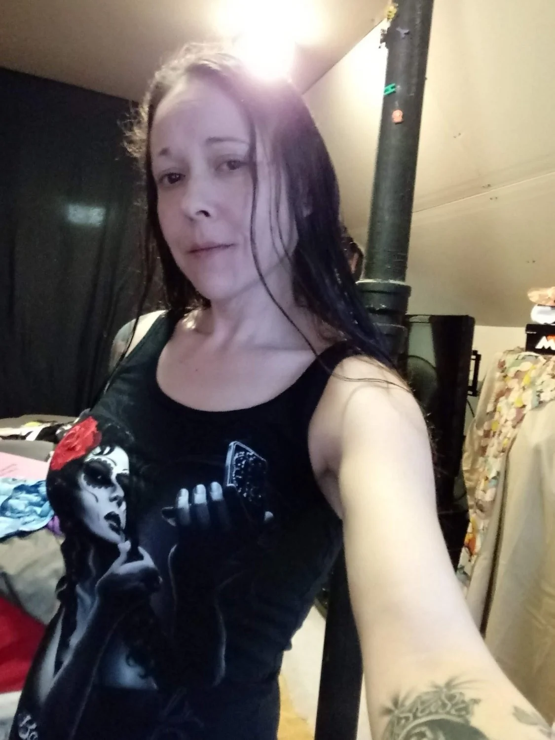 LadyVader420 Giving Sloppy Blowjob To Big Black Cock image 9