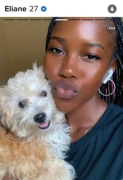 Cute 🐶, and the owner too😍 cover image