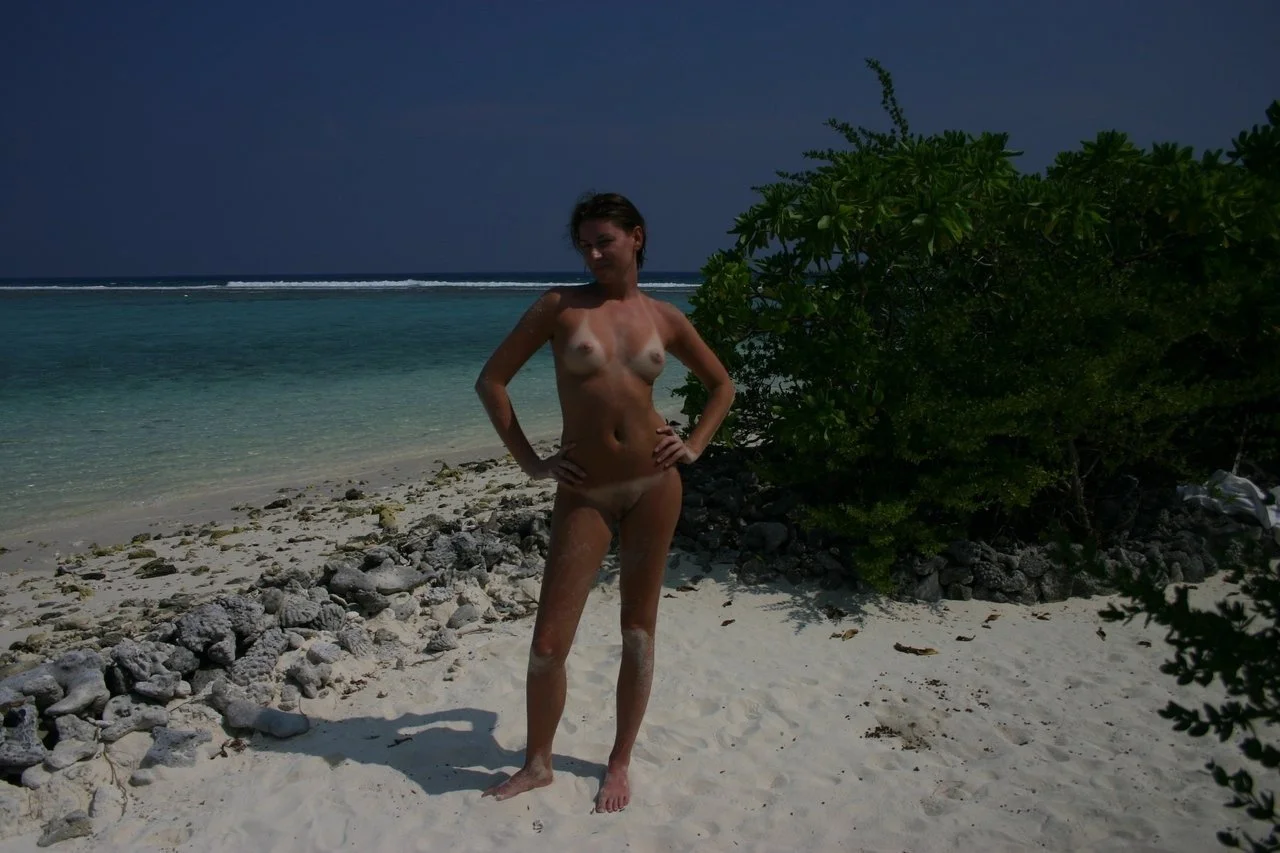 Brunette Nudist Girl in Croatia part II image 10