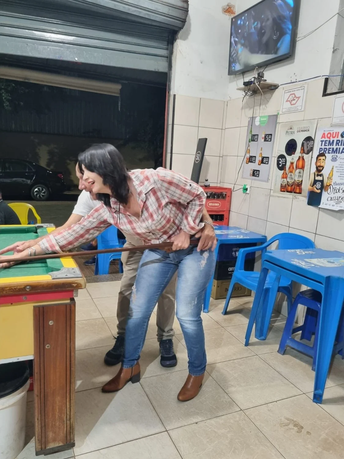 Coroa muito gostosa, adora se exibir com roupas de academia. Rabuda image 13