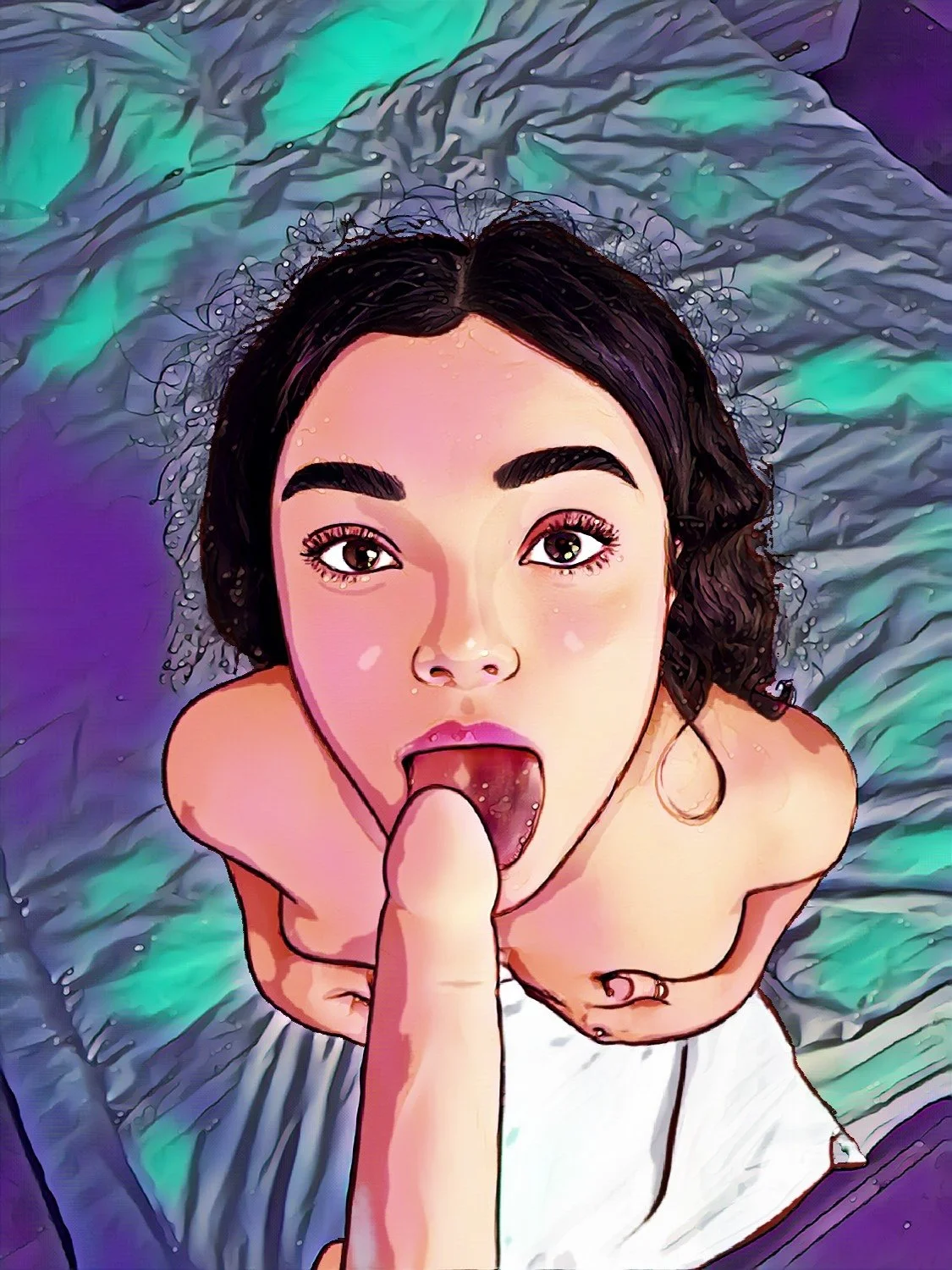 MINI MOÇA MARAVILHOSA EM CARTOON E REAL image 41