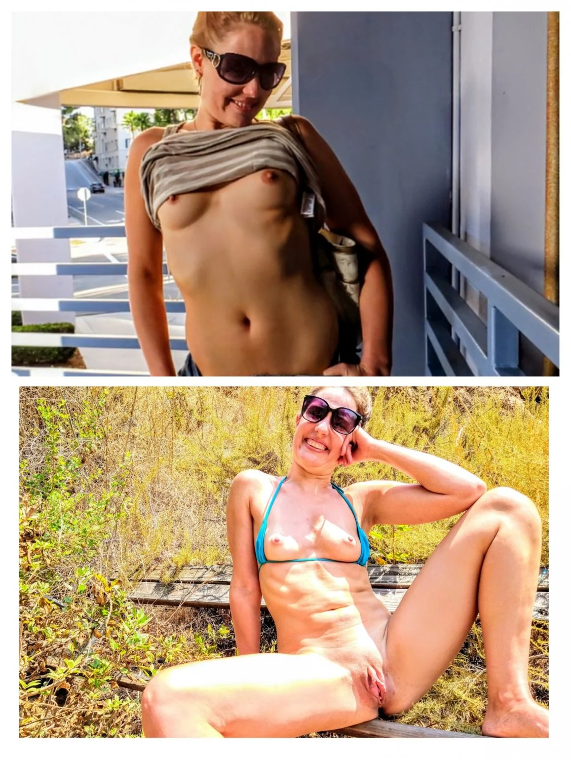 Dressed Undressed Hotwife image 7