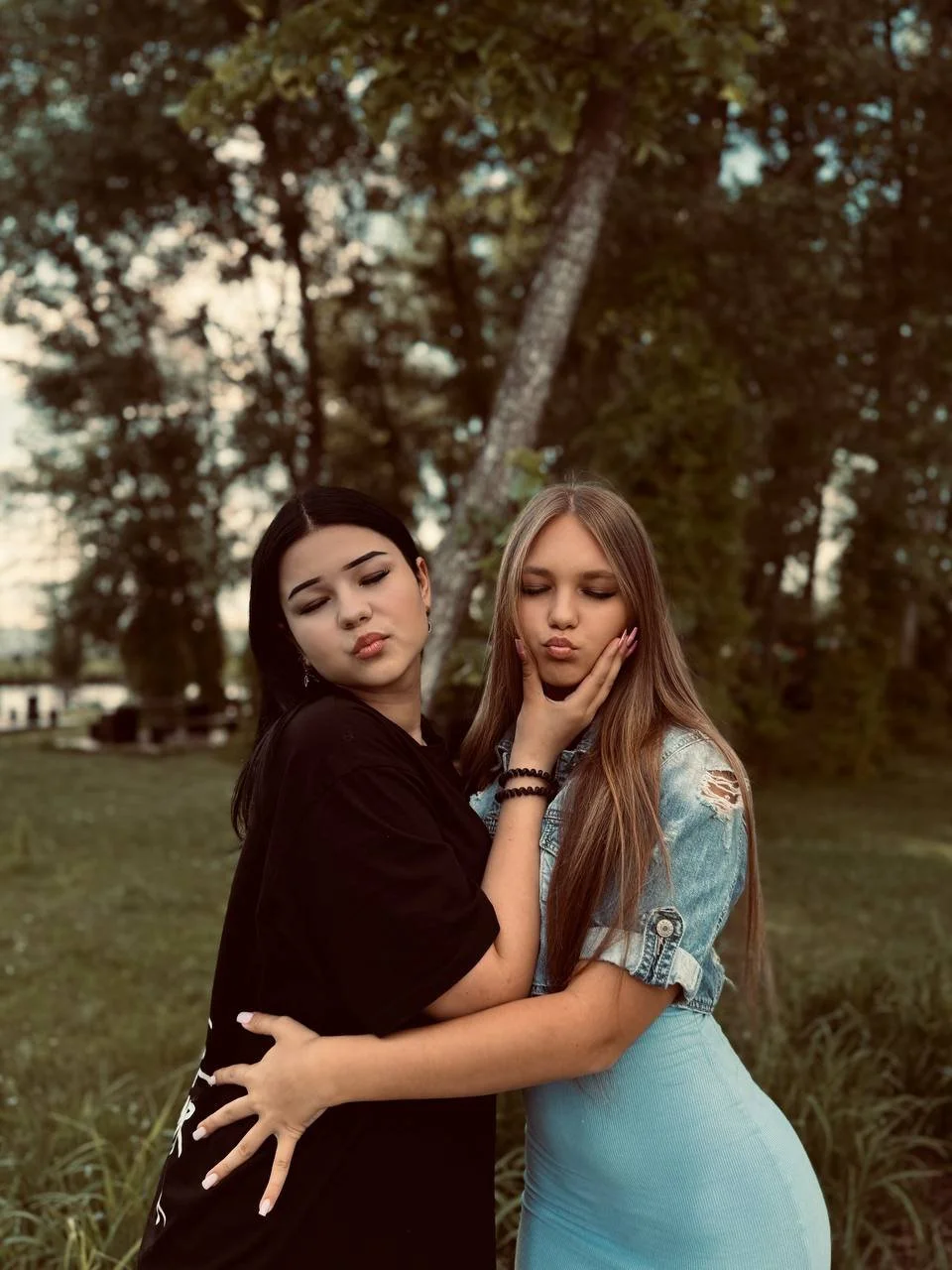 Perfect girl on blue dress🩵 image 4
