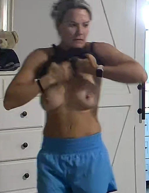 Secret cam sexy MILF wife tits image 12