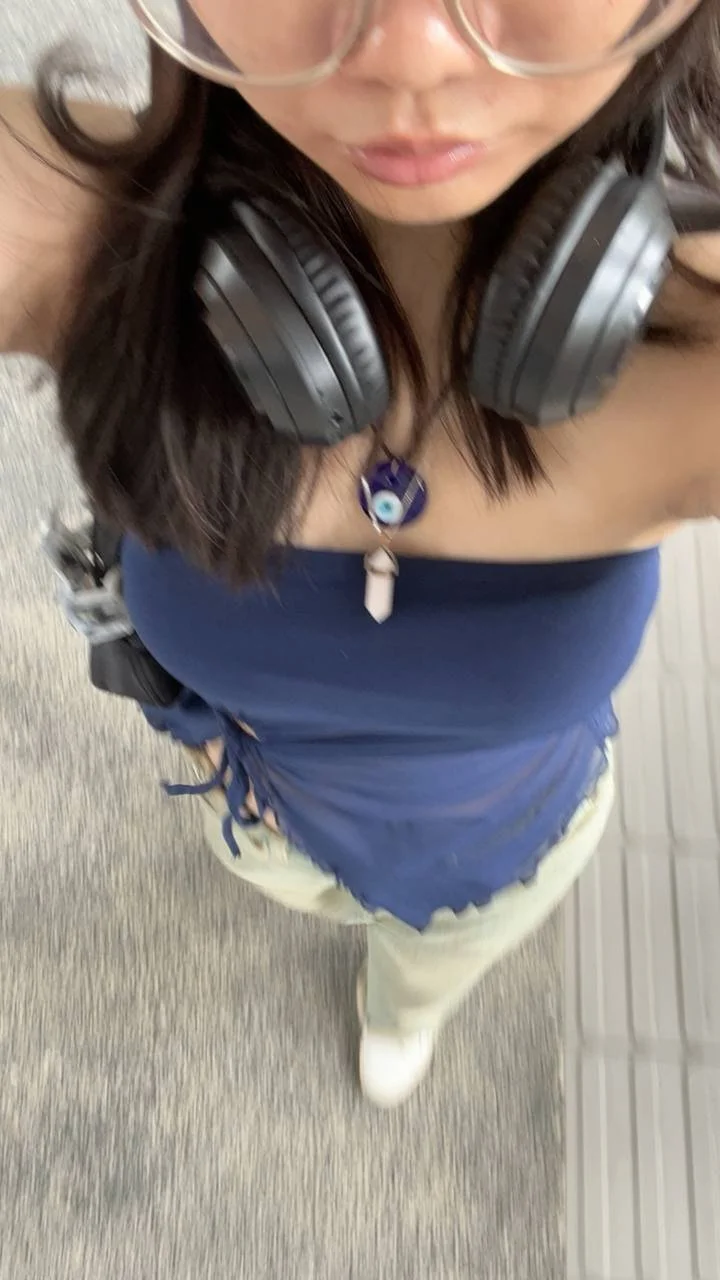 Pretty SG XMM Slut with Glasses Nudes image 11