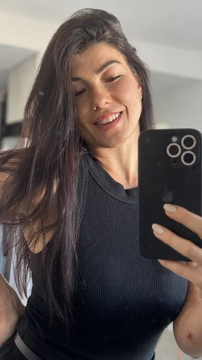 I want to fill your cock and balls with saliva cover image