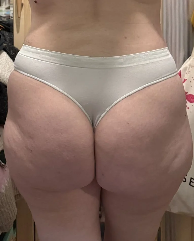 In white lingerie image 4