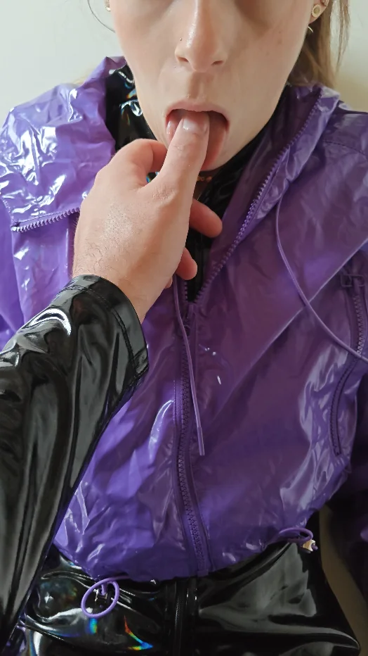 Fucking GF in PVC image 10