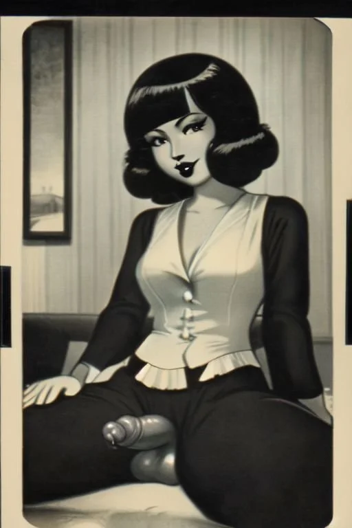 More Futanari Ai artwork that I made! ❤️ image 9