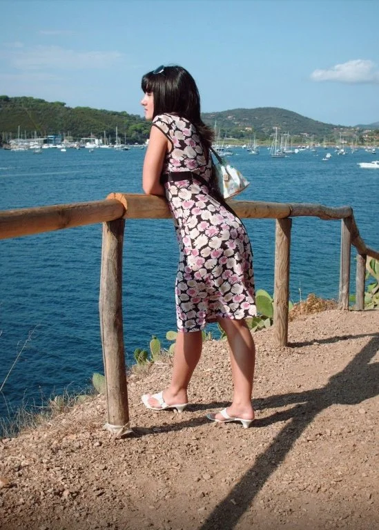 Wife Cristina as a young woman and naked image 7