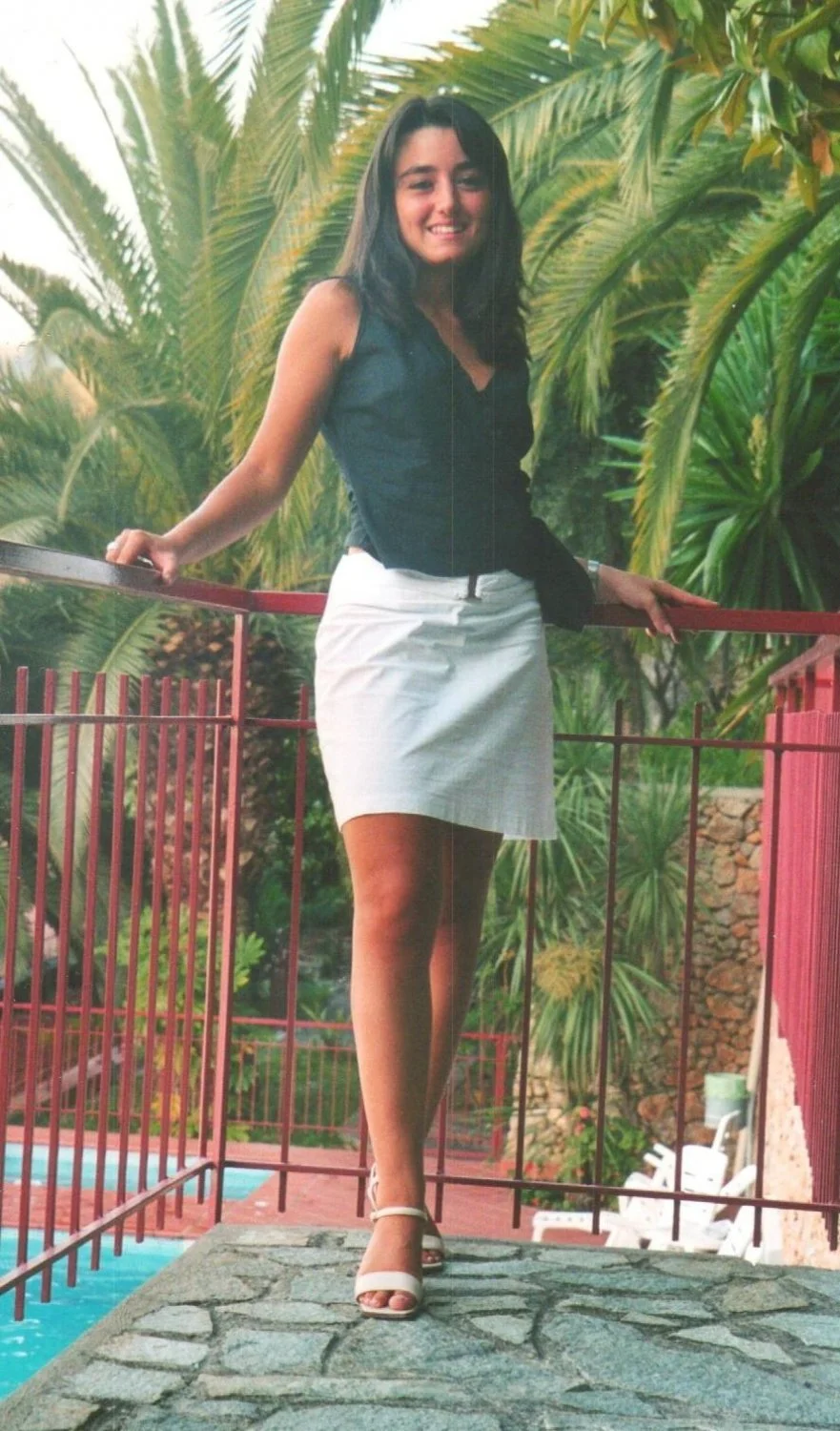Wife Cristina as a young woman and naked image 8