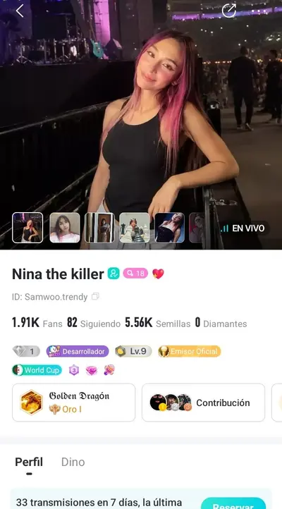 Bigo live - Nina the killer cover image